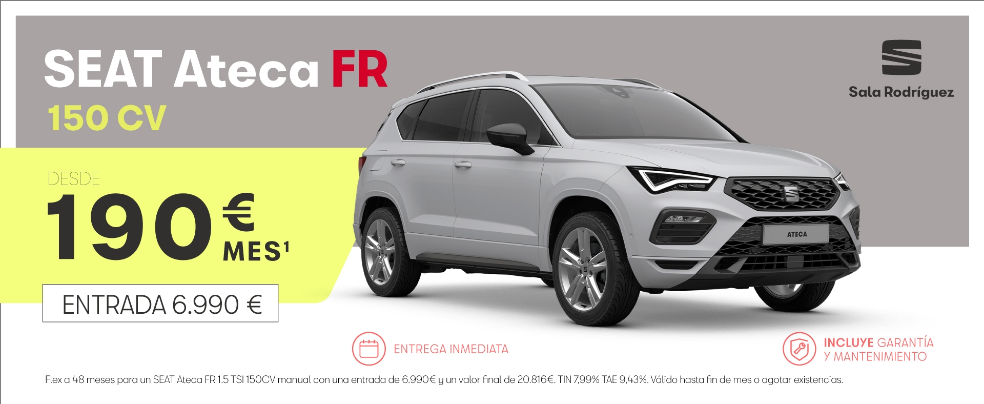 SEAT Ateca FR en oferta